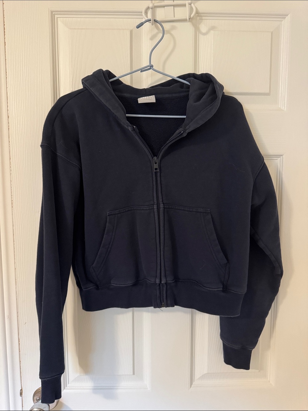 Cropped TNA Cozy Fleeze Full Zip